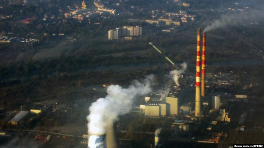 Aerozagađenje u Kragujevcu (fotoarhiv)
