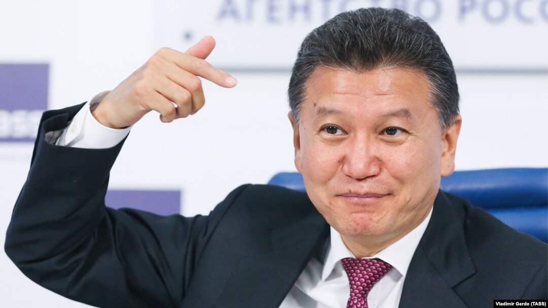 Kirsan Ilyumzhinov, the president of chess’s world governing body, is an eccentric millionaire who ruled a Russian region with an iron fist. He’s also known for changing assertions about the game’s origins.