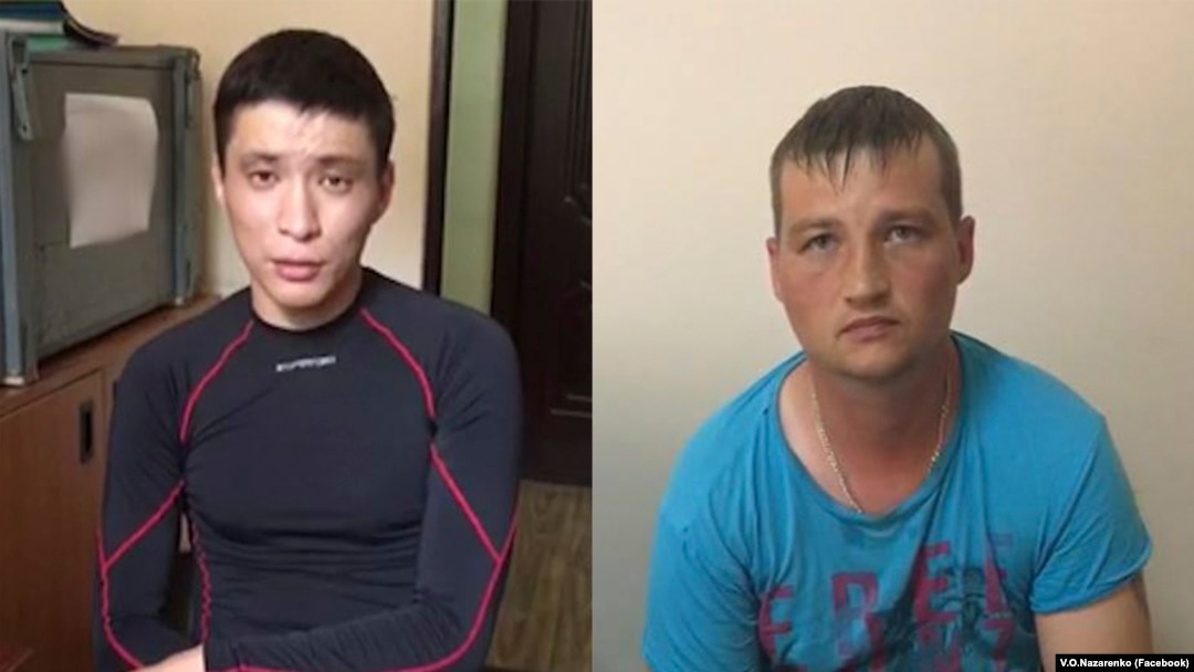 Затримані співробітники ФСБ, яких обміняли на українських прикордонників